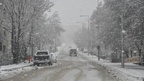 Tunceli'de Kar Yağışı Hayatı Olumsuz Etkiliyor