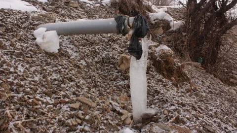 Hakkari'de Dondurucu Soğuklar