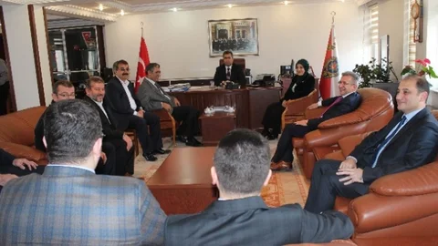 MÜSİAD'tan Konya İl Emniyet Müdürü Demir'e Ziyaret