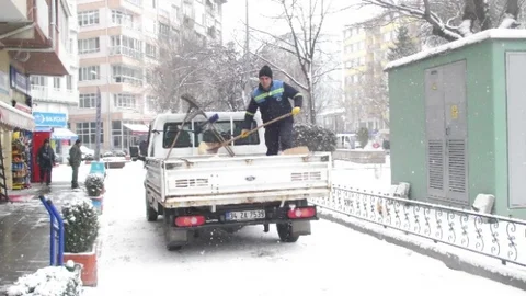 Odunpazarı Belediyesi'nin Karla Mücadele Çalışmaları