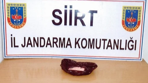 Siirt'te 2 Kişi Uyuşturucudan Tutuklandı