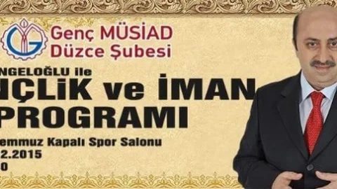 Ömer Döngeloğlu Düzce'ye Geliyor