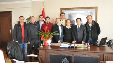 Bodrum Beşiktaşlılar Derneğinden Kaymakam Dr. Gödekmerdan'a Ziyaret