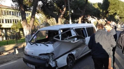 Nazilli'de Trafik Kazası 1 Yaralı