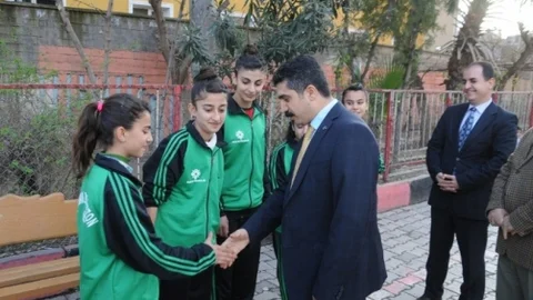 Kaymakam Horasanlı'dan Sporculara Moral Ziyareti