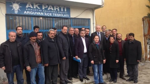 Kahtalı Arapgir Ve Arguvan Teşkilatlarını Ziyaret Etti