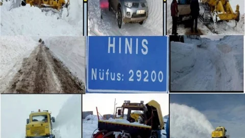 Büyükşehir Belediyesi'nden Yoğun Kar Mesaisi