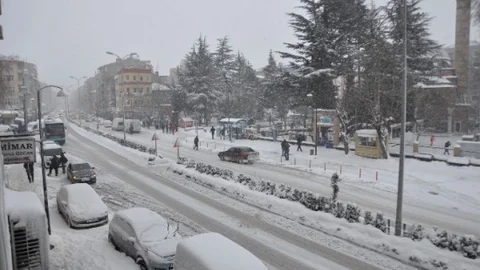 Bozüyük'te Eğitime Kar Engeli