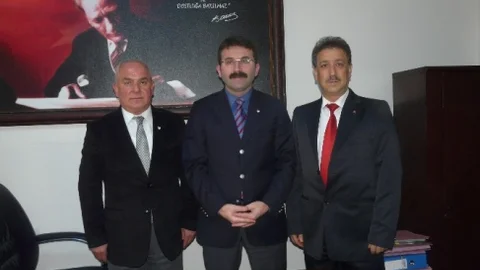 Bilecik'teki Spor Temsilcileri Ağır Ceza Reisi Aktepe'yi Ziyaret Etti