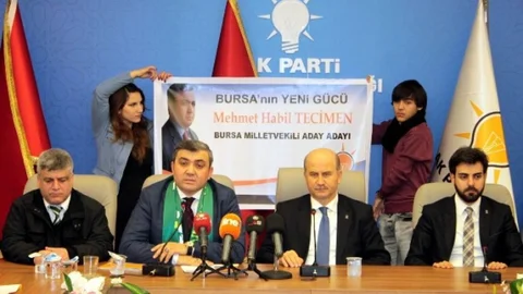 AK Parti Bursa Milletveki Aday Adaylarının Başvuruları Devam Ediyor