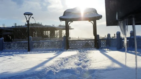 Aksaray'da Kar Yağışı