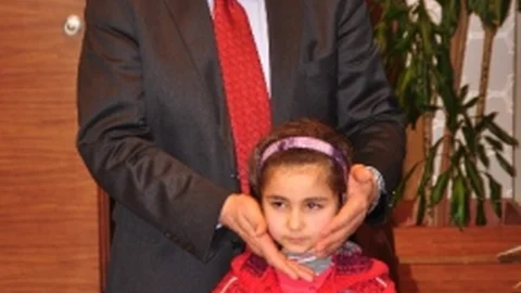 Cumhurbaşkanı Erdoğan'dan Minik Yağmura Tablet