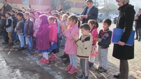 Hisarcık'ta Taşımalı Eğitime Bir Günlük Kar Tatili