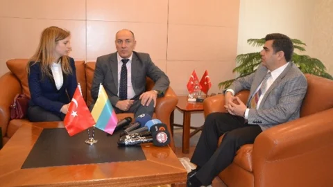 Litvanya Büyükelçisi Kudzmanas'dan Vali Düzgün'e Ziyaret