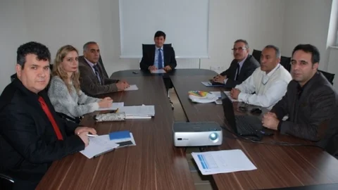Tunceli Milli Eğitim Müdürü Eyyüpkoca Ortaokul Müdürleriyle Bir Araya Geldi