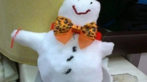 Bursa Esnafından Kardan Adam Sergisi