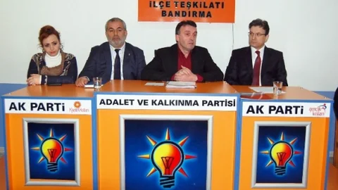 Bandırma AK Parti İlk Aday Adaylarını Tanıttı