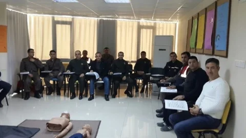 Jandarma Personeline İlk Yardım Kursu