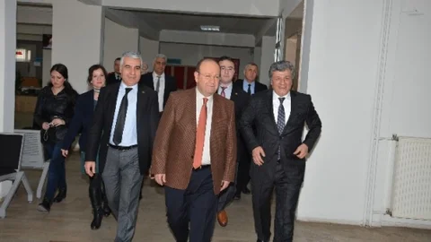 Mustafa Balbay Efeler Belediyesi'ni Ziyaret Etti