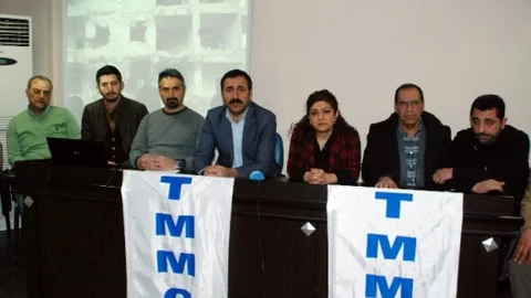 Mühendisler Kobani'de İncelemelerde Bulundu