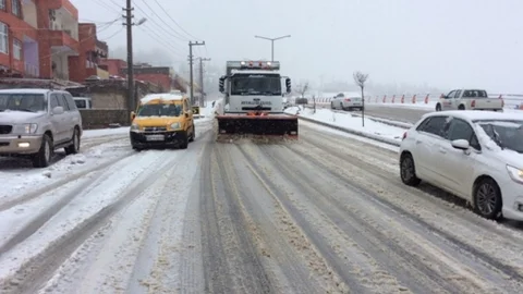 Mardin'de Kar Temizliği Başladı