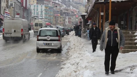 Kar Belen'i Beyaza Bürüdü