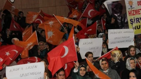 AK Parti Siirt Kadın Kolları Kongresi Düzenlendi