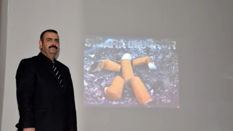 Öğrencilere Tütün Ve Ağız Otunun Zararları Anlatıldı