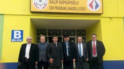İlçe Milli Eğitim Müdürü Özdemir'den Lise Müdürlerine Ziyaret