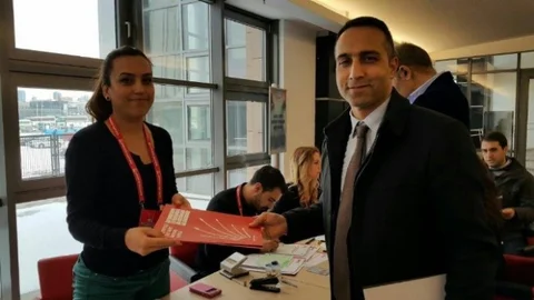 Dinçer Solmaz CHP Genel Merkezine Adaylık Başvurusunu Yaptı