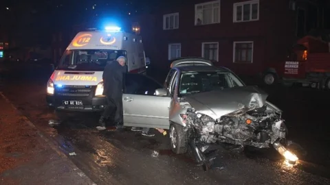 Alkol Yine Kazayı Getirdi