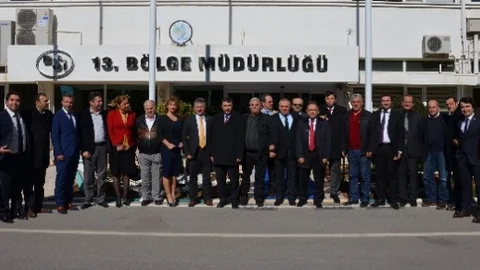 Antalya Karadenizliler Derneği'nden DSİ'ye Ziyaret