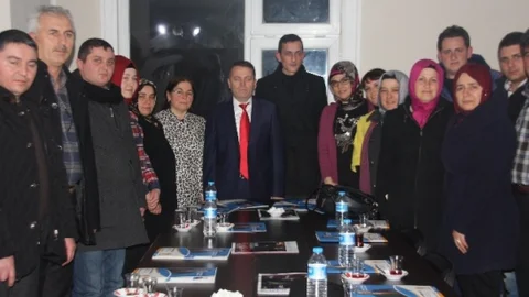 Sarıoğlu Kaynaşlı Teşkilatını Ziyaret Etti