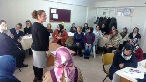 İzmek'te Nefes Eğitimi Veriliyor