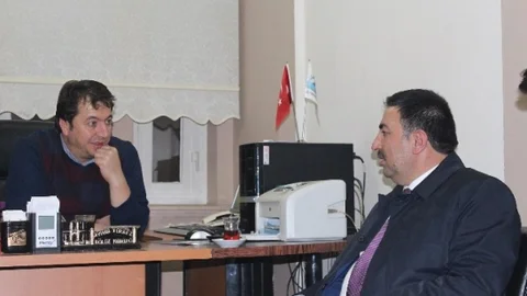 AK Parti Erzurum Milletvekili Aday Adayı Vesim Yılmaz'dan İHA'ya Ziyaret