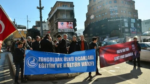Zonguldaklı Ülkücülerden Fırat Çakıroğlu Tepkisi