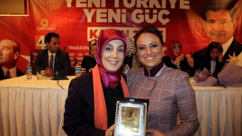 AK Parti Trabzon Kadın Kolları Kongresi Yapıldı