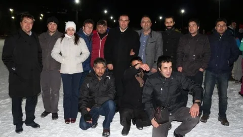 AK Parti Milletvekili Aday Adayı Karadağ Palandöken'de Yarışan Gazetecileri Yalnız Bırakmadı…