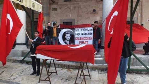 Afyonkarahisar'da Fırat Yılmaz Çakıroğlu'nun Ölümü Protesto Edildi