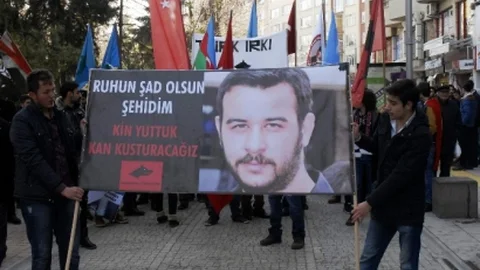 'fırat Yılmaz Çakıroğlu' Ve Hocalı Katliamı Yürüyüşünde Arbede