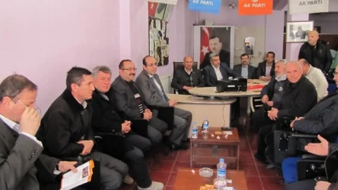 Rıza Saka'nın Hisarcık Ziyareti