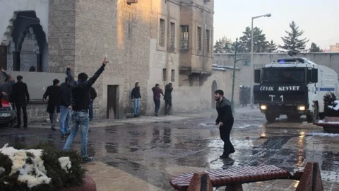 Kayseri'de Fırat Çakıroğlu Protestosunda Olaylar Çıktı