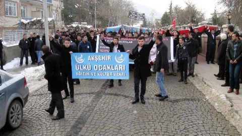 Akşehir'de Fırat Yılmaz Çakıroğlu İçin Gıyabi Cenaze Namazı Kılındı