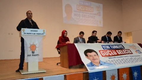 AK Parti Siverek İlçe Gençlik Kolları 4'üncü Olağan Kongresi Yapıldı