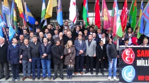 Tekirdağ'da Ülkücüler Fırat Çakıroğlu İçin Yürüdü