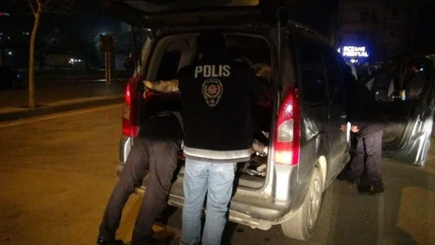 Batman'da Polisten Asayiş Denetimi