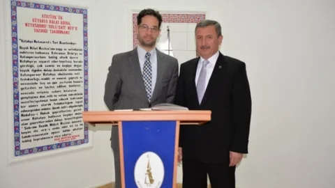 Başkonsolos Balazs Hendrıch Kütahya'da