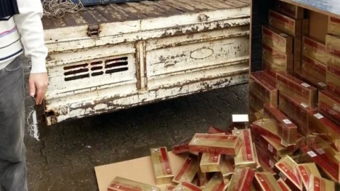 Mardin'de 22 Bin 300 Paket Kaçak Sigara Ele Geçirildi