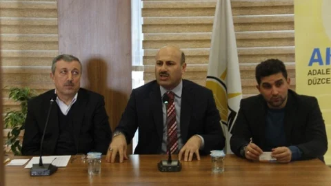 Türkyılmaz AK Parti İl Teşkilatı İle Bir Araya Geldi