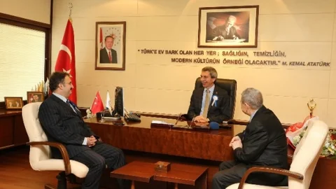 Denizli Vergi Dairesi'nden Büyükşehir Belediyesi'ne Ziyaret